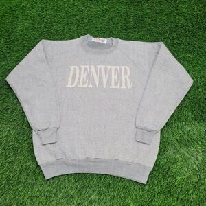 Vintage 80s Sherry Raglan Sweatshirt Womens XL 22x24 Denver